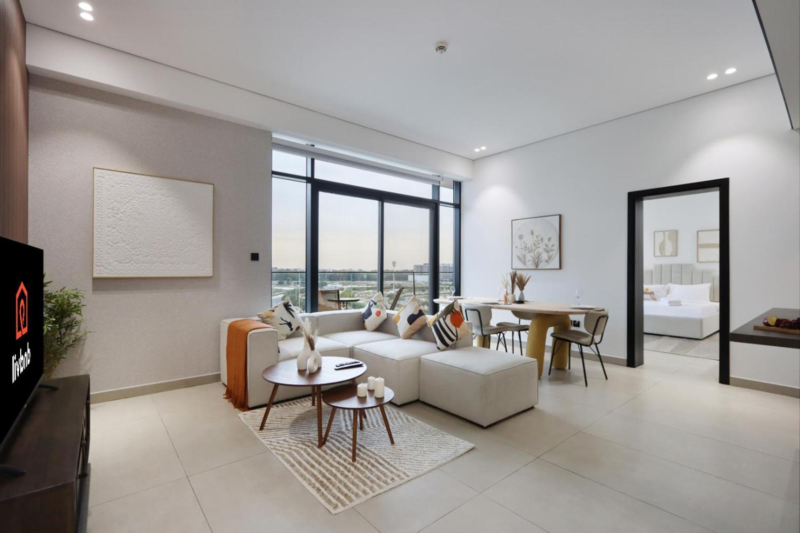 Livbnb-stylish And Spacious 1br With Private Balcony Apartment Dubai